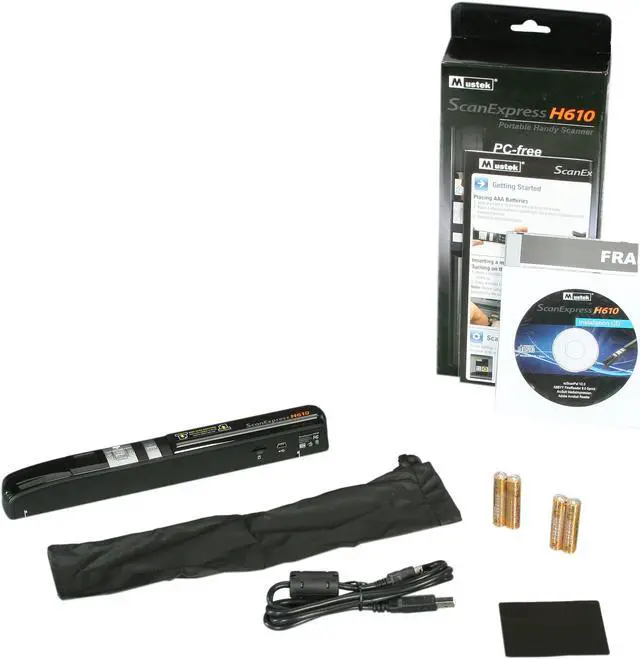 Alt view image 6 of 6 - Mustek ScanExpress H610 Portable Hand-held Scanner