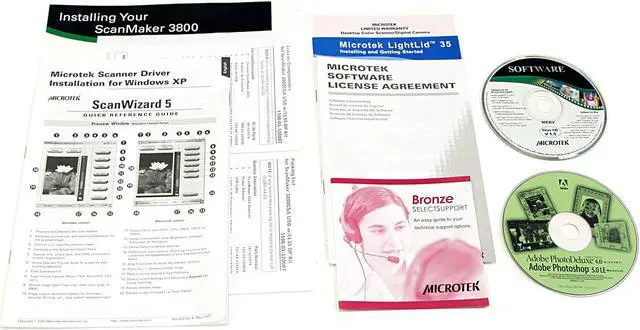 Alt view image 4 of 6 - Microtek ScanMaker 3800