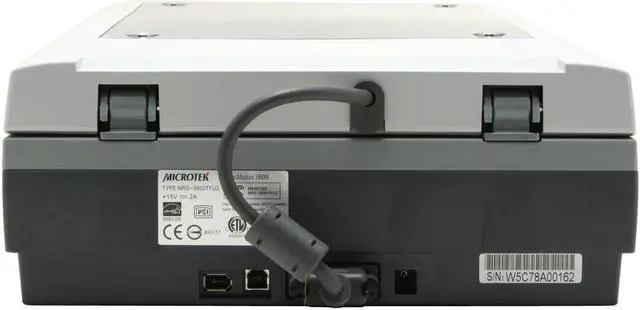 Alt view image 8 of 13 - Microtek SCANMAKER I800 1108-03-780001 4800 x 9600dpi 48bit 4-pin USB, 6-pin FireWire Interface Flatbed Flatbed Scanner