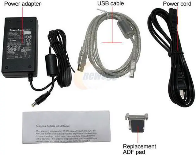 Alt view image 8 of 9 - Xerox DocuMate 262 XDM2625D-WU 48 bit CCD 600 x 600 dpi Fast Duplex Sheetfed Scanner