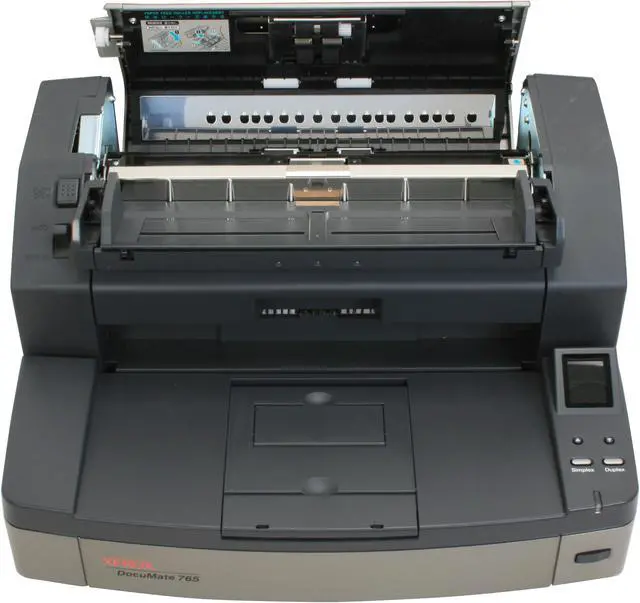 Alt view image 10 of 16 - Xerox DocuMate 765 600 dpi Sheet Fed ADF Scanner