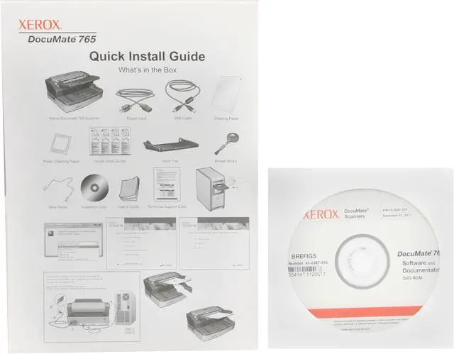 Alt view image 15 of 16 - Xerox DocuMate 765 600 dpi Sheet Fed ADF Scanner