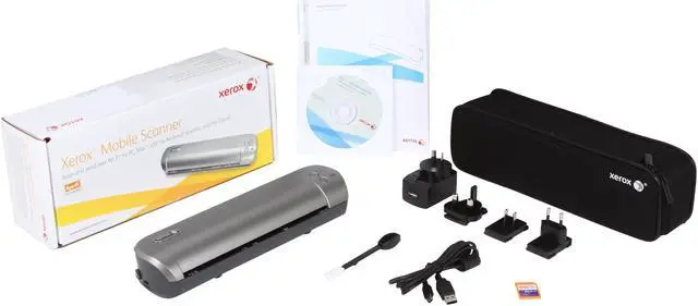 Alt view image 7 of 7 - Xerox Mobile Scanner Wireless (Wi-Fi) Sheetfed Color Simplex Scanner