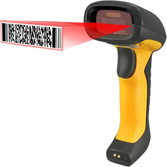 Alt view image 5 of 6 - Adesso NuScan 5200TR 2.4GHz RF Wireless Antimicrobial & Waterproof 2D Barcode Scanner