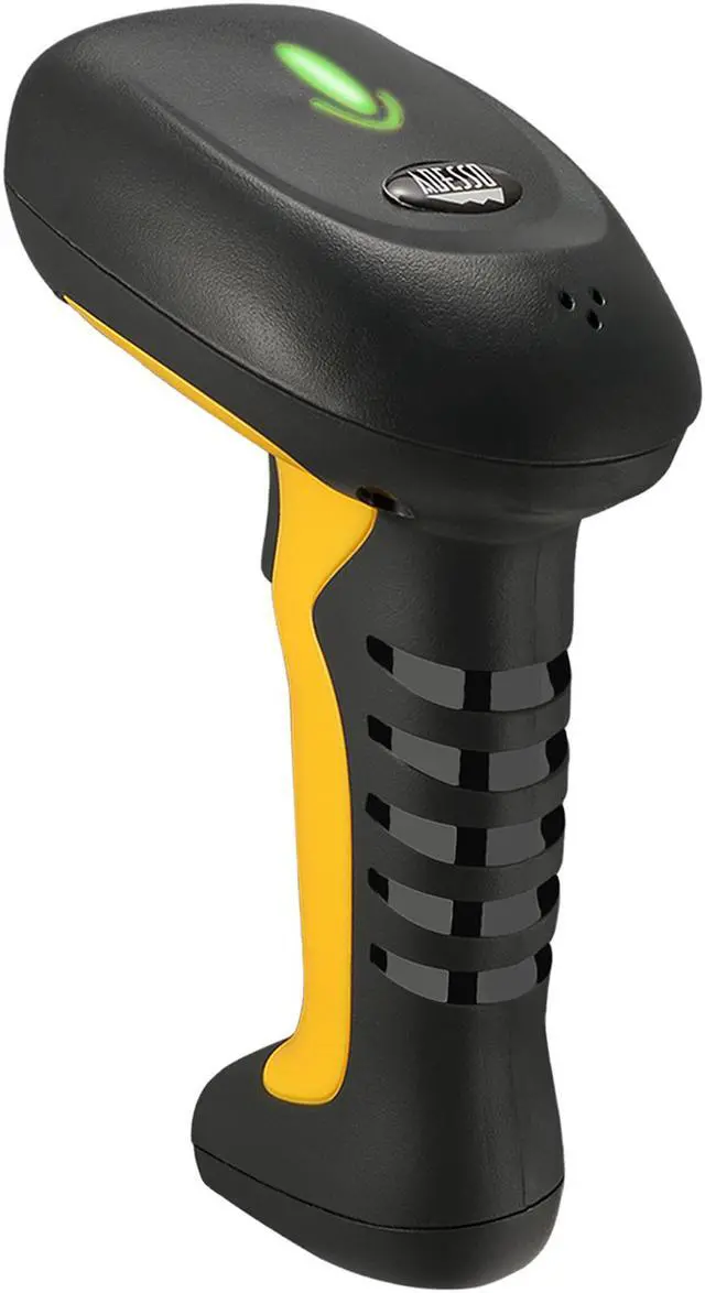 Alt view image 6 of 6 - Adesso NuScan 5200TR 2.4GHz RF Wireless Antimicrobial & Waterproof 2D Barcode Scanner