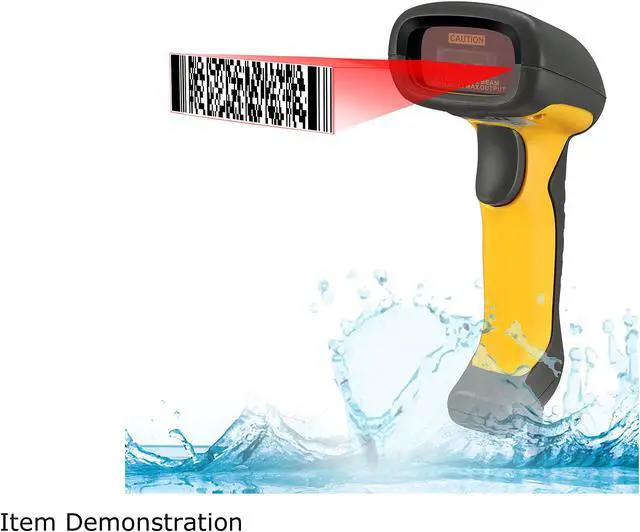 Alt view image 5 of 5 - Adesso NuScan 5200TU Antimicrobial & Waterproof 2D Barcode Scanner