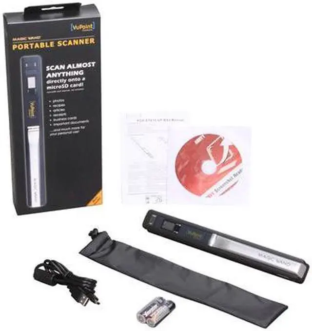 Alt view image 6 of 6 - VuPoint Magic Wand PDS-ST410-VP 300 x 300dpi Portable Scanner