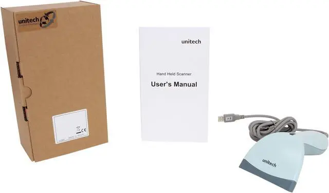 Alt view image 6 of 6 - MS180-1UG - Unitech MS180 Short Range CCD Scanner – USB Cable Included (Blue)