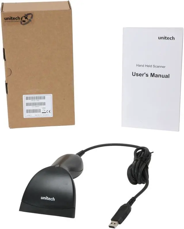 Alt view image 5 of 5 - unitech MS180-1UBG Barcode Scanner