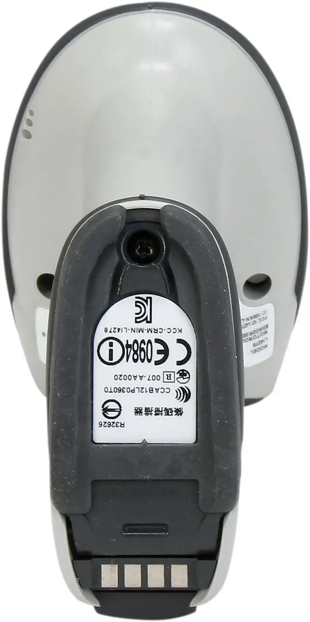 Alt view image 4 of 7 - Zebra (Motorola) LI4278-SR20001WR LI4278 Cordless Barcode Scanner, Scanner Only, White
