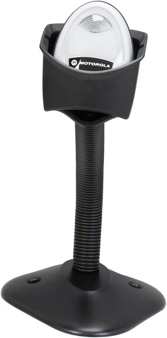 Alt view image 2 of 9 - Zebra (Motorola) LI2208 General Purpose Corded 1D Linear Imager USB Kit - LI2208-SR6U2100SGN - White