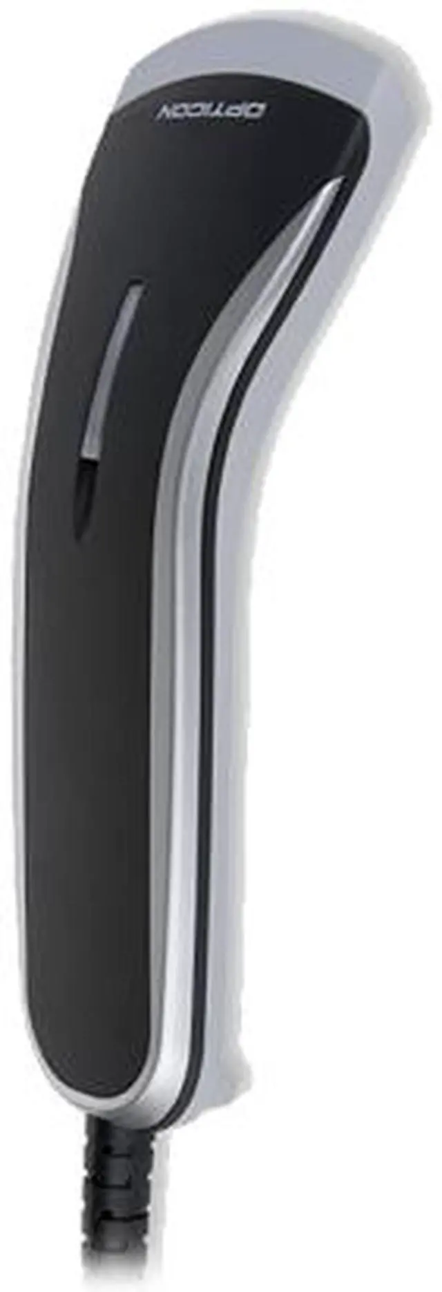 Alt view image 2 of 5 - Opticon OPR 2001 Slim, Ultra-lightweight Handheld 1D Laser Scanner, USB (HID) Kit, Silver/Black - OPR2001ZU1-00