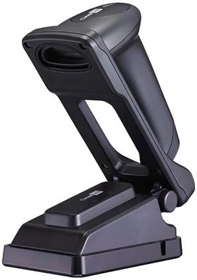 Alt view image 2 of 2 - CipherLab 1500 Series 1504P Corded Handheld 1D/2D Barcode Scanner, Auto-sense Stand, USB Cable, Black - A1504P2BKU001