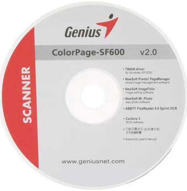 Alt view image 5 of 6 - Genius Color Page - SF600 48bit Single pass 600 x 600dpi Scanner