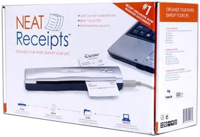 Alt view image 7 of 7 - Neat 00162 Business Card 600 dpi Sheetfed Scanner And Software