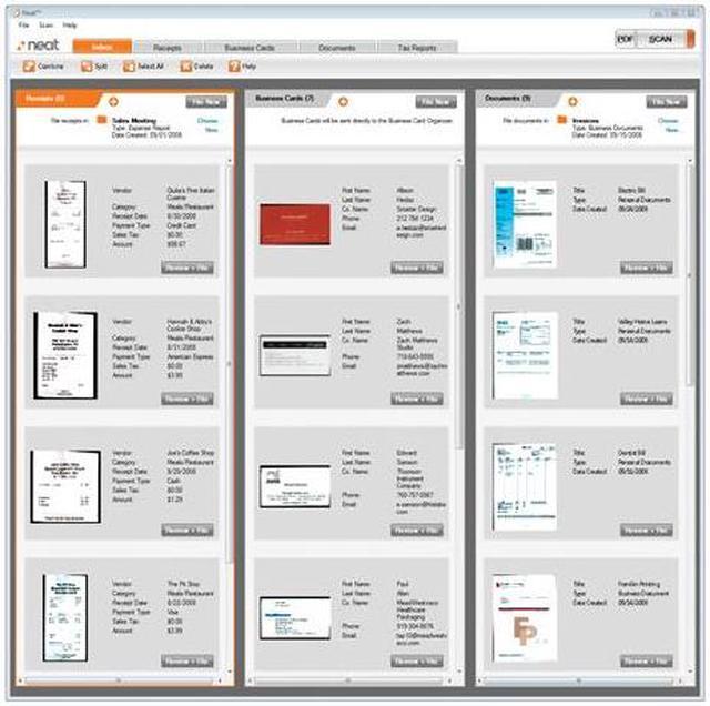 Alt view image 10 of 14 - NeatDesk Desktop Scanner and Digital Filing System - PC
