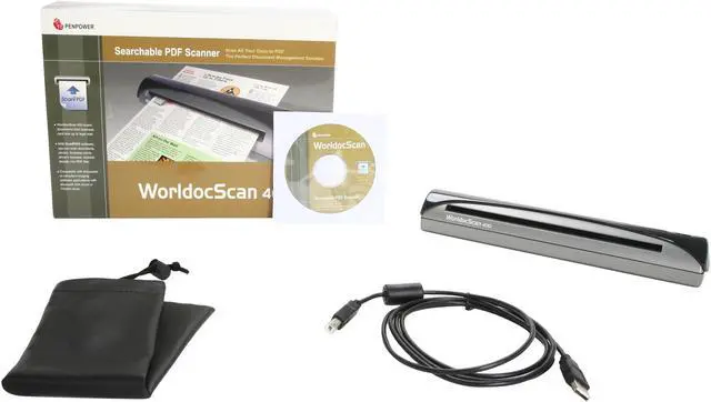 PenPower WorldocScan 400 Searchable PDF Scanner (PPWDS0400) - Newegg.com