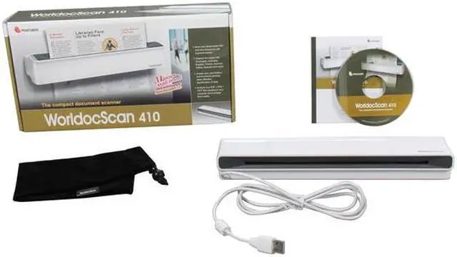Alt view image 5 of 5 - PenPower WorldocScan 410 WDS4101EN Single Pass 600 dpi No-Button And Wall-Mountable A4 Sheet Scanner