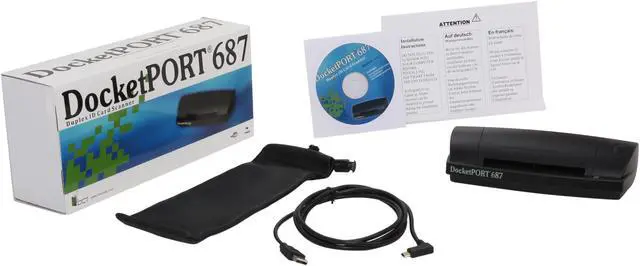 Alt view image 5 of 5 - PenPower DocketPORT 687 Duplex ID Scanner (SWOCR0687)
