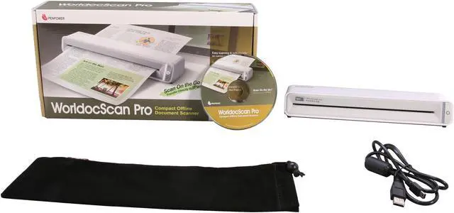 Alt view image 4 of 4 - PenPower WorldocScan Pro (SWDSPRO1EN) Linear Single Pass 600 dpi Document Scanner