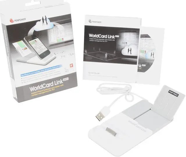 Alt view image 5 of 5 - PenPower WorldCard Link Pro SWCLIPH3EN Card Scanner