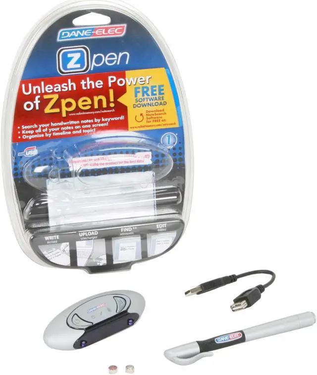 Alt view image 5 of 5 - DANE-ELEC Zpen DA-DP1-01GC5-R Pen 300 - 900 dpi Scanner