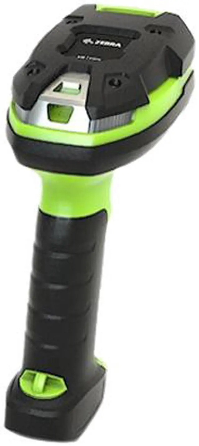 Alt view image 2 of 4 - Zebra LI3608-ER Handheld Corded Ultra Rugged Barcode Scanner, Extended Range 1D Linear imager, USB Kit, Industrial Green - LI3608-ER3U4600ZVW
