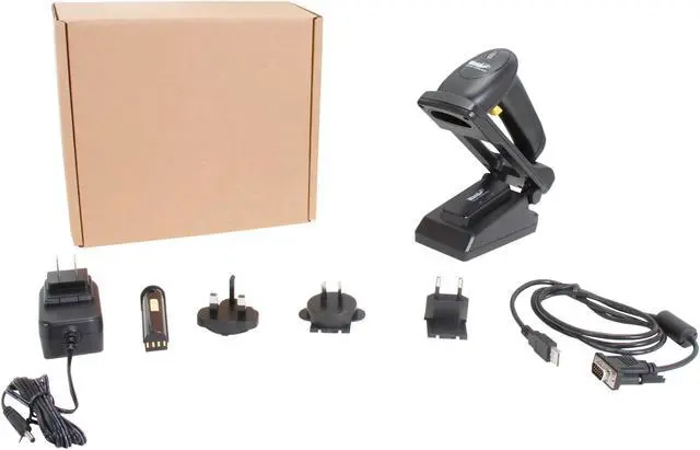 Alt view image 7 of 7 - Wasp 633808121471 WWS450 2D Barcode Scanner With USB Base