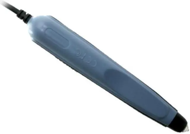 Alt view image 2 of 3 - Unitech MS100 General Purpose Corded 1D Wand Barcode Scanner, USB, Light Gray -  MS100-NUCB00-SG