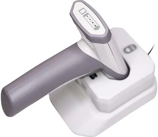 Main image of Code CR2702-100-A271-C34-MB6 Reader Kit, CR2700 (Bluetooth, Handled, Light Gray, CodeShield), Battery, BT Inductive Charging Station, 3-ft USB cable, Desktop Base