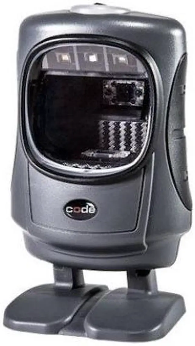 Main image of Code CR5210-200-C503 Kit - CR5200 (Cabled, Dark Gray, Presentation), 8-Foot Coiled RS232 Cable, US Power Supply