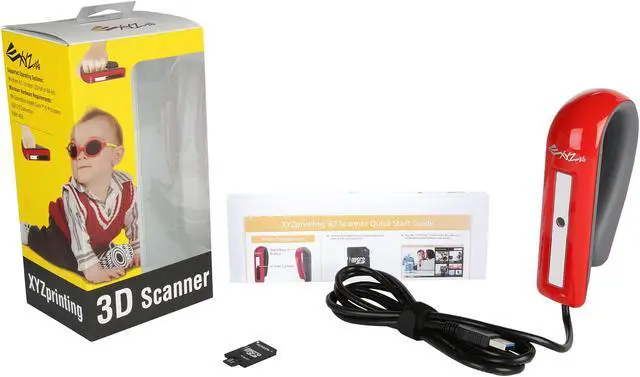 Alt view image 7 of 7 - XYZprinting Handheld USB 3.0 3D Scanner - OEM