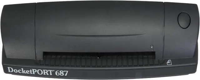 Alt view image 5 of 6 - Ambir DocketPort 687 DP687 48-bit internal color, outputs 24-bit true color, 8-bit grayscale & 1-bit B&W CMOS CIS (Contact Image Sensor) Duplex 600 dpi Optical Scanners - Specialized
