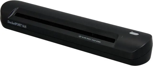 Main image of Ambir DocketPort 468 DP468 48bit Contact image sensor (CMOS CIS) Simplex 600 dpi Sheetfed Scanner