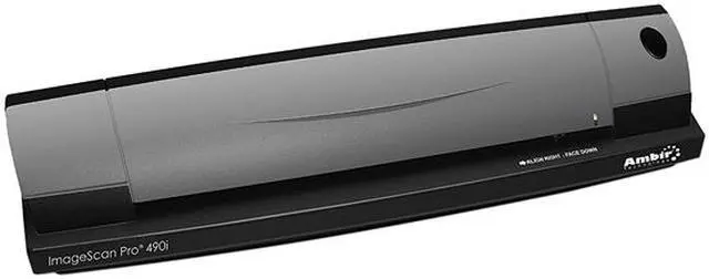 Alt view image 2 of 2 - Ambir ImageScan Pro 490i Sheetfed Scanner