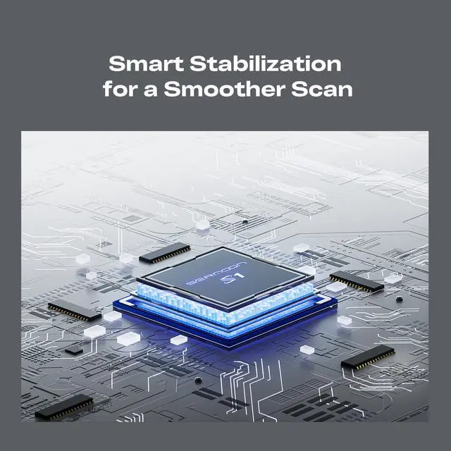 Alt view image 9 of 14 - Creality Sermoon S1 3D Scanner, Multi-Light Versatility, 0.02mm Accuracy, up to 90 FPS, 4-Lens, Marker-Free Scanning