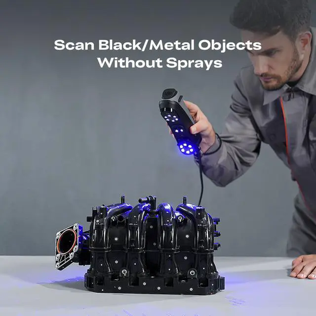 Alt view image 11 of 14 - Creality Sermoon S1 3D Scanner, Multi-Light Versatility, 0.02mm Accuracy, up to 90 FPS, 4-Lens, Marker-Free Scanning