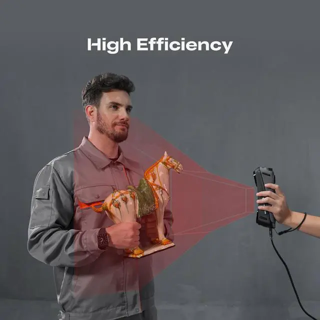 Alt view image 12 of 14 - Creality Sermoon S1 3D Scanner, Multi-Light Versatility, 0.02mm Accuracy, up to 90 FPS, 4-Lens, Marker-Free Scanning
