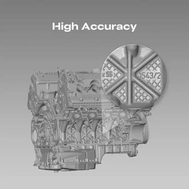 Alt view image 14 of 14 - Creality Sermoon S1 3D Scanner, Multi-Light Versatility, 0.02mm Accuracy, up to 90 FPS, 4-Lens, Marker-Free Scanning