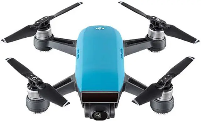 Alt view image 4 of 6 - DJI Spark Mini Quadcopter Drone Fly More Combo (Sky Blue)