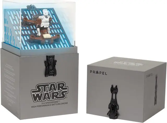 Alt view image 4 of 7 - Star Wars : Speeder Bike Drone - Collectors Edition Box