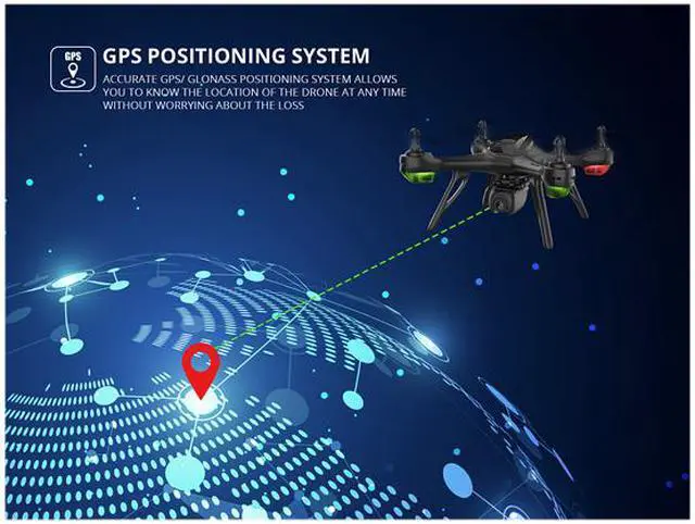Alt view image 4 of 7 - HolyStone HS130D GPS FPV Drone with 2K FHD Camera, 5G Wi-FI Transmission, Bonus Battery