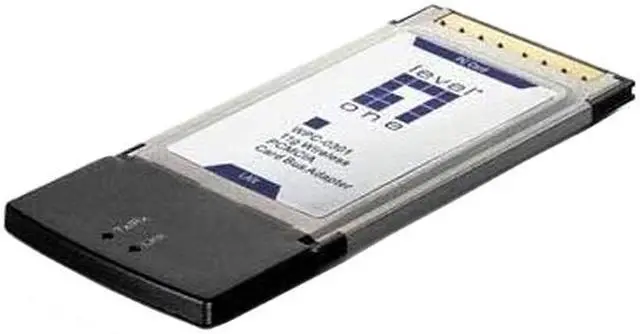 Main image of LevelOne WPC-0301 Wireless PCMCIA Card