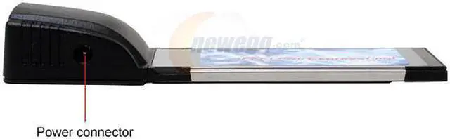 Alt view image 3 of 6 - Koutech 1615E Dual Port FireWire/1394b (FireWire 800) ExpressCard
