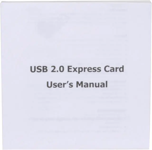 Alt view image 6 of 7 - Koutech 2002E Dual Port Hi-Speed USB 2.0 ExpressCard