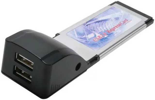 Main image of Koutech 2002E Dual Port Hi-Speed USB 2.0 ExpressCard