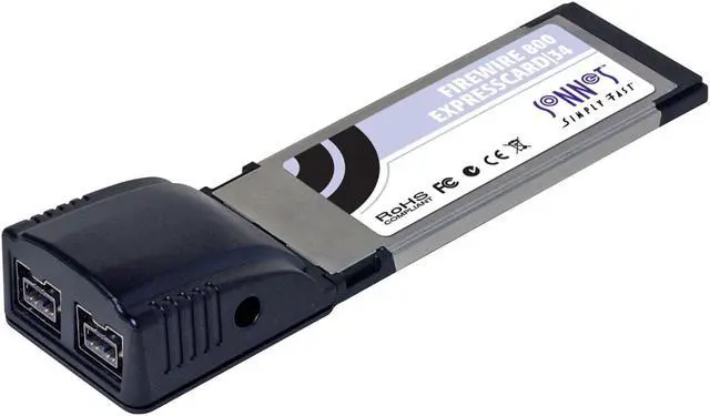 Main image of SoNNeT FW800-E34 IEEE 1394 ExpressCard 2 x IEEE 1394