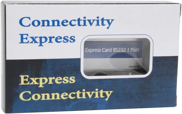 Alt view image 5 of 5 - Koutech IO-ECS120 Single RS-232 Serial Port ExpressCard Adapter