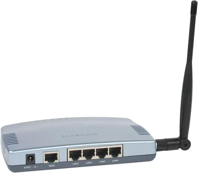 Alt view image 2 of 5 - GIGABYTE GN-B41G Wireless Router IEEE 802.11b/g, IEEE 802.3, IEEE 802.3u