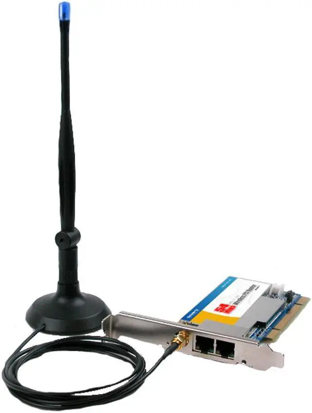 Main image of GIGABYTE GN-BC01-E1 AirCruiser G PCI Router IEEE 802.3/3u, IEEE 802.11b/g